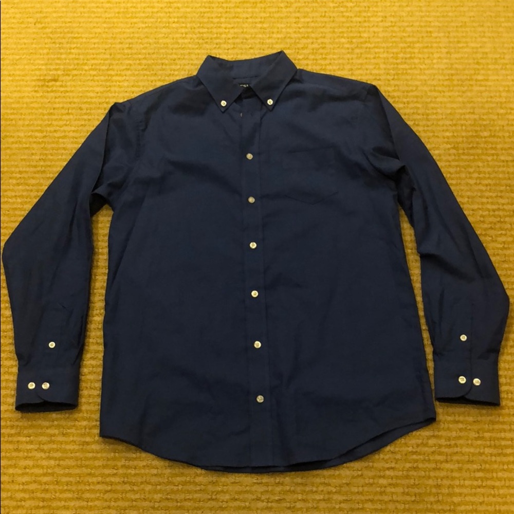 Boys Button down Long Sleeve Shirt Size 16
